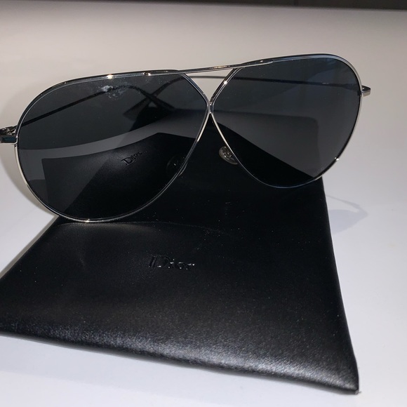 DIOR STELLAIRE3 AVIATOR LIGHT GOLD/GREY BLUE - Picture 2 of 5